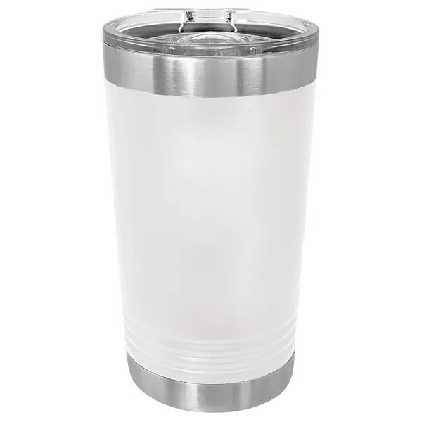 Polar Camel stainless steel 16-ounce insulated tumbler with sliding lid.... from ASI 74601 Calico