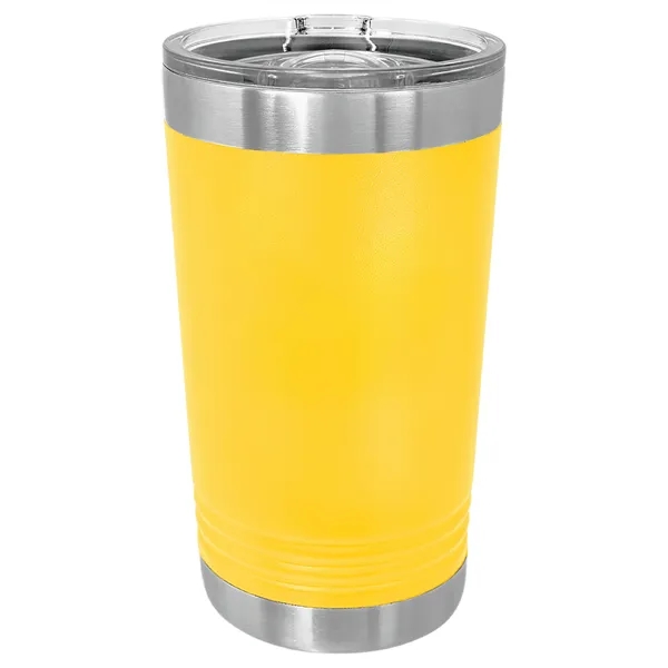 Polar Camel stainless steel 16-ounce insulated tumbler with sliding lid.... from ASI 74601 Calico