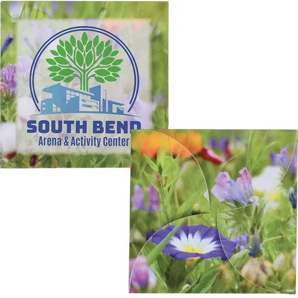 Full color Say It With Seeds "Pop Open" envelope with flower... from ASI 54100 Fields Manufacturing Inc / Sprout Tyme Line by American Greenwood