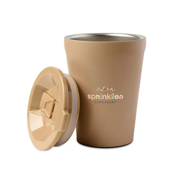 12 oz. triple insulated, vacuum-sealed tumbler with sip-through, spill-resistant slider lid... from ASI 56070 Gemline / Gemline®