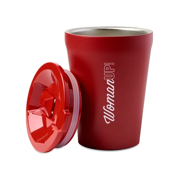 12 oz. triple insulated, vacuum-sealed tumbler with sip-through, spill-resistant slider lid... from ASI 56070 Gemline / Gemline®