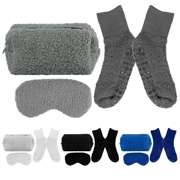Fuzzy Travel Sleep Set... from ASI 30208 A P Specialties / AP Specialties