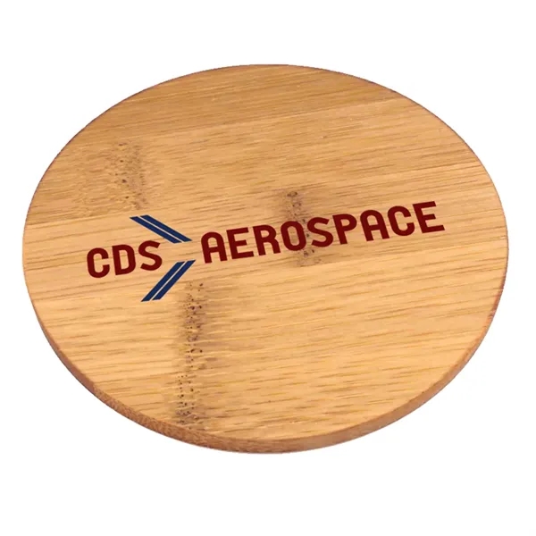 Bamboo coaster with UV graphics.... from ASI 72521 Morris Magnets