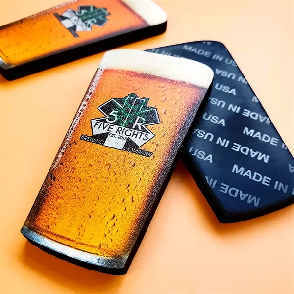 Wooden magnet with ultra vivid graphics.... from ASI 72521 Morris Magnets / Laser Cuts