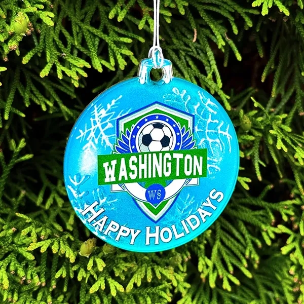 Full color acrylic ornaments with mirror backing.... from ASI 72521 Morris Magnets / Laser Cuts