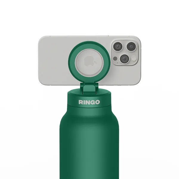 RINGO is the magnetic tripod water bottle with a flip-up straw... from ASI 56070 Gemline / Gemline®