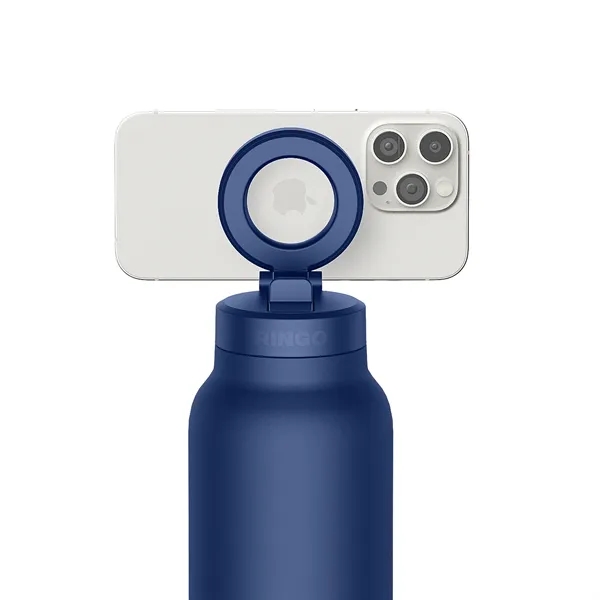 RINGO is the magnetic tripod water bottle with a flip-up straw... from ASI 56070 Gemline / Gemline®