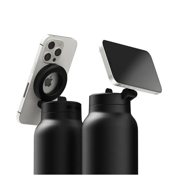 RINGO is the magnetic tripod water bottle with a flip-up straw... from ASI 56070 Gemline / Gemline®