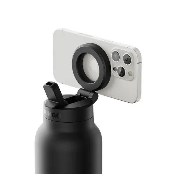 RINGO is the magnetic tripod water bottle with a flip-up straw... from ASI 56070 Gemline / Gemline®