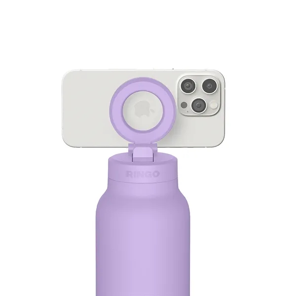 RINGO is the magnetic tripod water bottle with a flip-up straw... from ASI 56070 Gemline / Gemline®