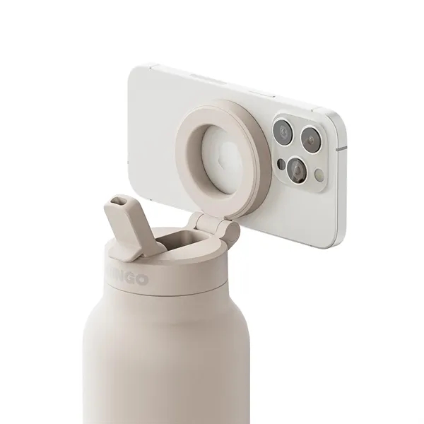 RINGO is the magnetic tripod water bottle with a flip-up straw... from ASI 56070 Gemline / Gemline®