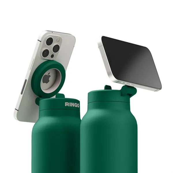 RINGO is the magnetic tripod water bottle with a flip-up straw... from ASI 56070 Gemline / Gemline®