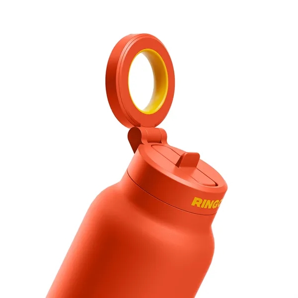 RINGO is the magnetic tripod water bottle with a flip-up straw... from ASI 56070 Gemline / Gemline®