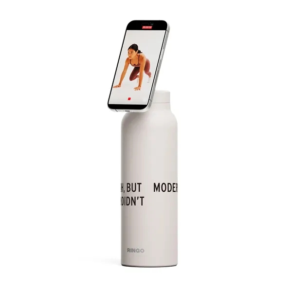 RINGO is the magnetic tripod water bottle with a flip-up straw... from ASI 56070 Gemline / Gemline®