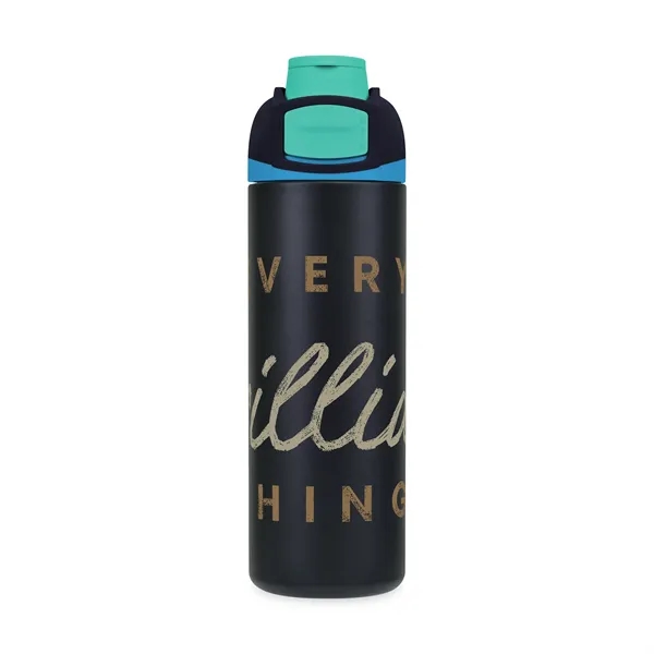 A vibrant double-walled stainless-steel bottle that keeps up with your day... from ASI 56070 Gemline / Gemline®