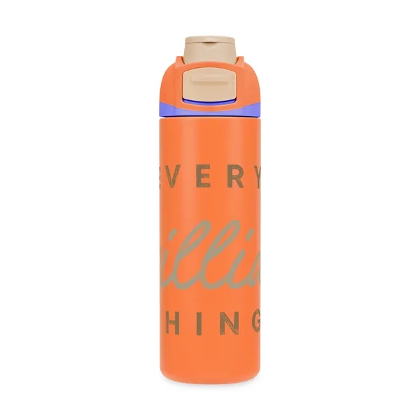 A vibrant double-walled stainless-steel bottle that keeps up with your day... from ASI 56070 Gemline / Gemline®