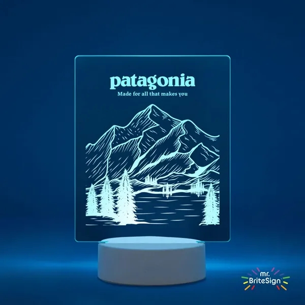 mr.BriteSign LED Acrylic Sign - Vert... from ASI 84592 St Regis Group