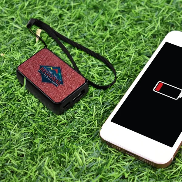 UL 1000mAh NanoCharge Ridge Power Bank... from ASI 30208 A P Specialties / AP Specialties