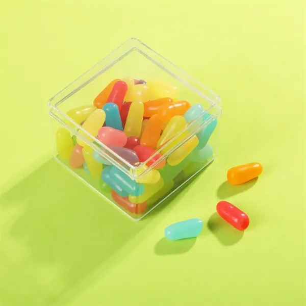 Two clear cubes filled with candy and packaged in a gift... from ASI 61966 HPG / SugarSpot