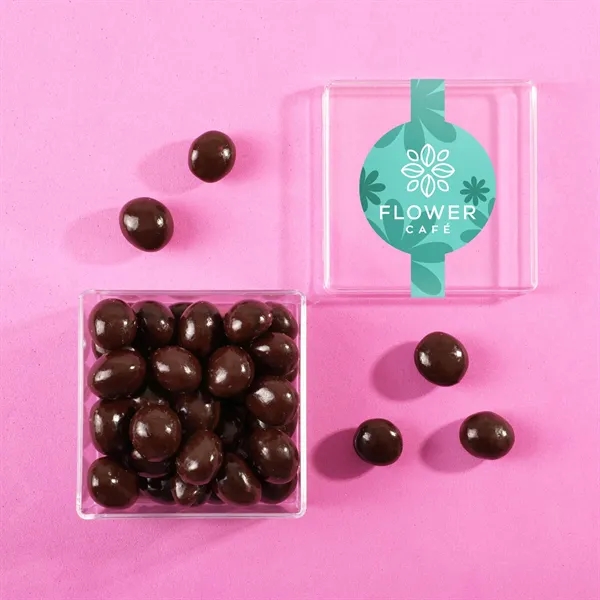 Three clear cubes filled with premium candy and packaged in a... from ASI 61966 HPG / SugarSpot