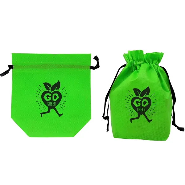 This non-woven drawstring pouch is an ideal size to dress up... from ASI 61966 HPG / Beacon Promotions