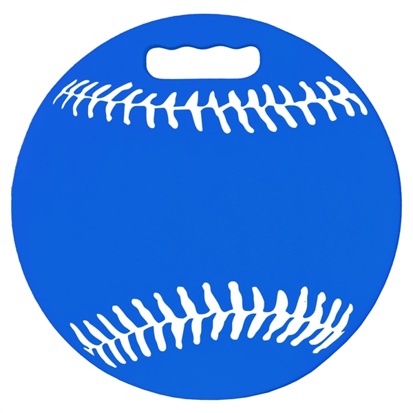 Baseball shaped seat cushion made from Softek closed cell foam. Made... from ASI 72805 NEP Promotions / NEP Promotions™