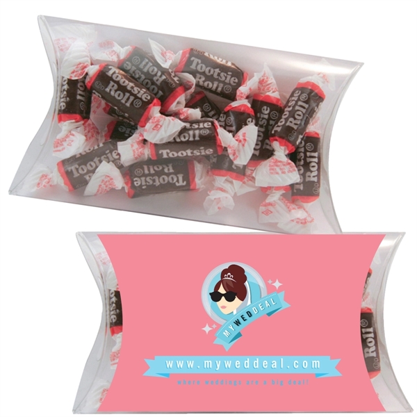 Crystal clear pillow pack with four color process inserted image and... from ASI 61125 Hit Promotional Products