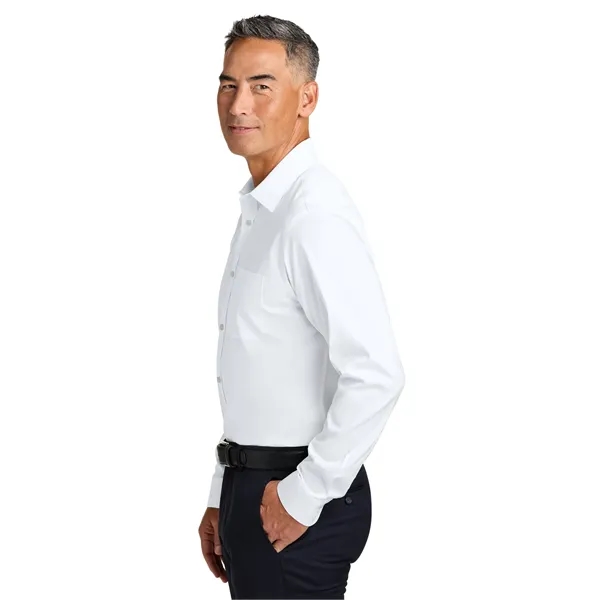 Brooks Brothers Wrinkle-Free Stretch Pinpoint Spread Coll...... from ASI 84863 SanMar