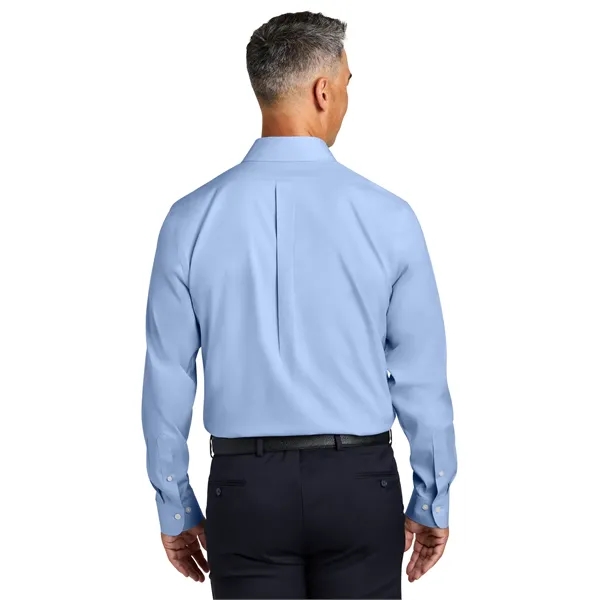 Brooks Brothers Wrinkle-Free Stretch Pinpoint Spread Coll...... from ASI 84863 SanMar