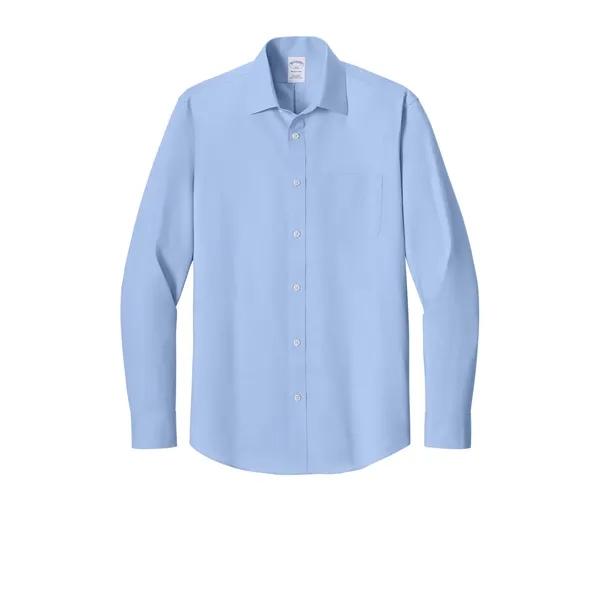 Brooks Brothers Wrinkle-Free Stretch Pinpoint Spread Coll...... from ASI 84863 SanMar