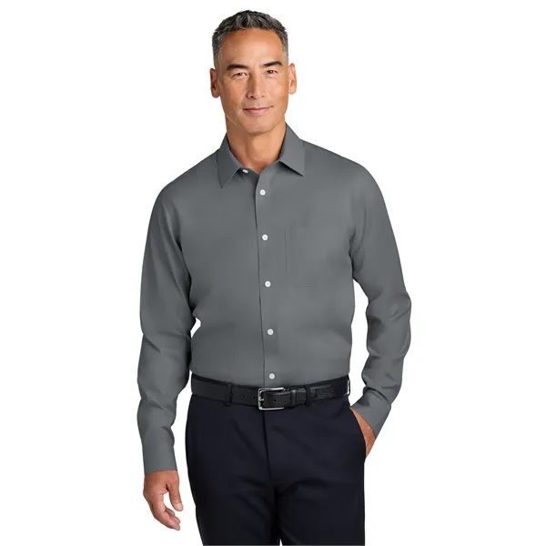 Brooks Brothers Wrinkle-Free Stretch Pinpoint Spread Coll...... from ASI 84863 SanMar