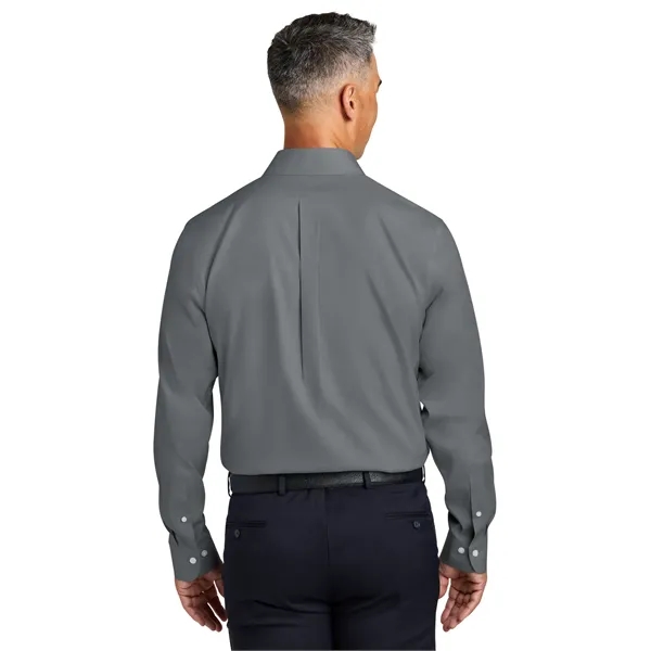 Brooks Brothers Wrinkle-Free Stretch Pinpoint Spread Coll...... from ASI 84863 SanMar