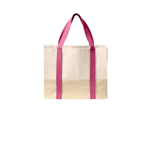 Port Authority Straw Market Tote... from ASI 84863 SanMar