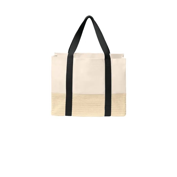 Port Authority Straw Market Tote... from ASI 84863 SanMar