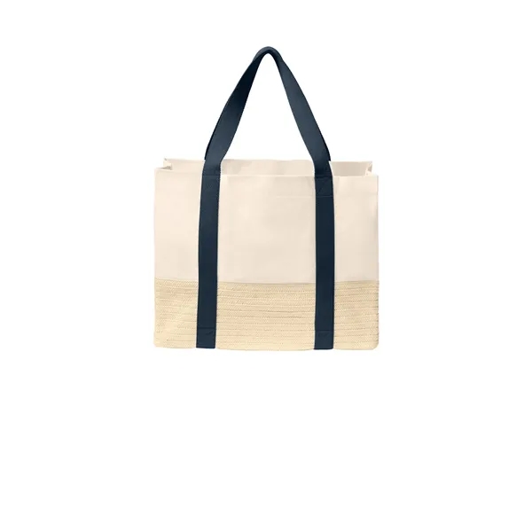 Port Authority Straw Market Tote... from ASI 84863 SanMar