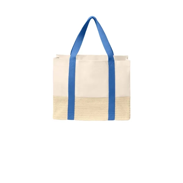 Port Authority Straw Market Tote... from ASI 84863 SanMar