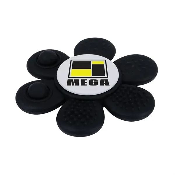 Fafa Flower-Shaped Tactile Fidget Spinner... from ASI 67866 Logomark/Valumark