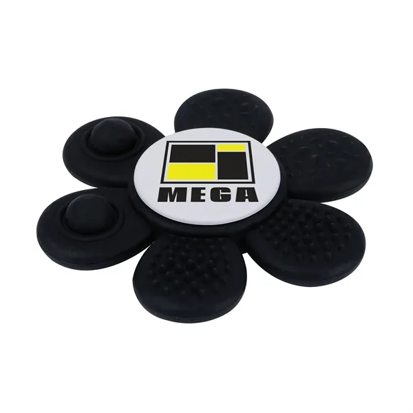 Fafa Flower-Shaped Tactile Fidget Spinner... from ASI 67866 Logomark/Valumark