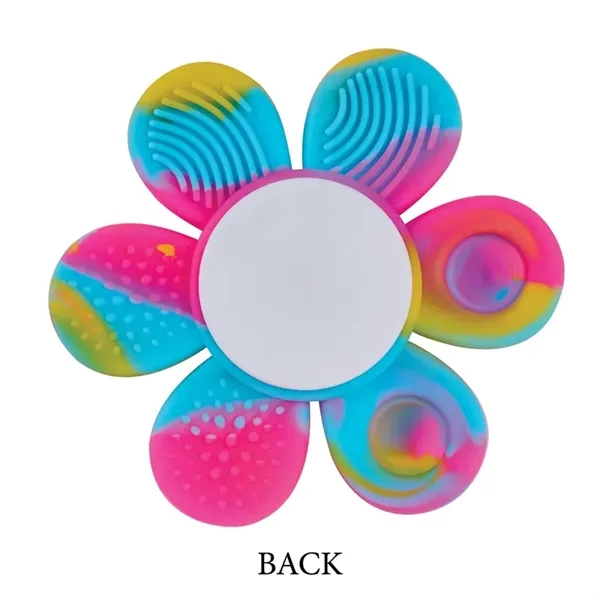 Fafa Flower-Shaped Tactile Fidget Spinner... from ASI 67866 Logomark/Valumark