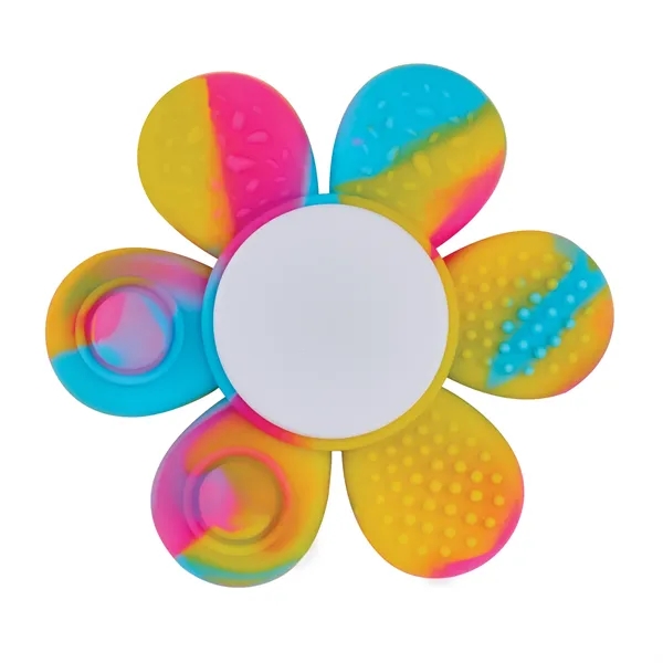 Fafa Flower-Shaped Tactile Fidget Spinner... from ASI 67866 Logomark/Valumark