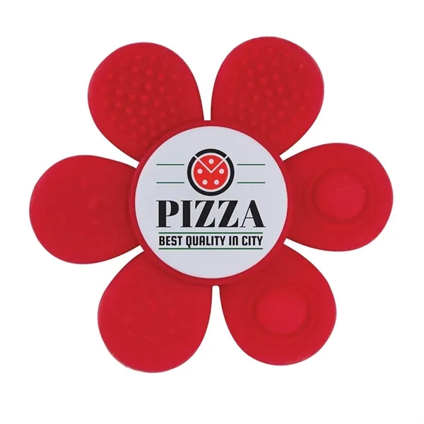 Fafa Flower-Shaped Tactile Fidget Spinner... from ASI 67866 Logomark/Valumark