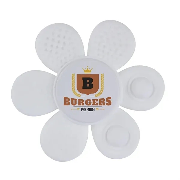 Fafa Flower-Shaped Tactile Fidget Spinner... from ASI 67866 Logomark/Valumark