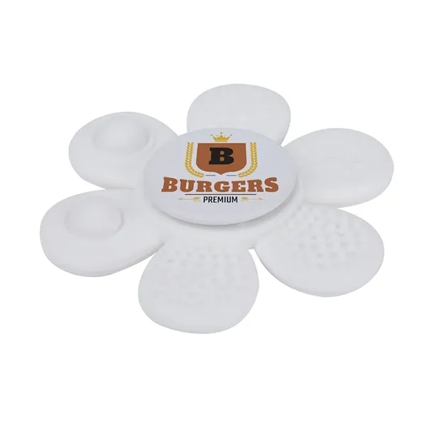 Fafa Flower-Shaped Tactile Fidget Spinner... from ASI 67866 Logomark/Valumark