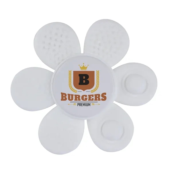 Fafa Flower-Shaped Tactile Fidget Spinner... from ASI 67866 Logomark/Valumark