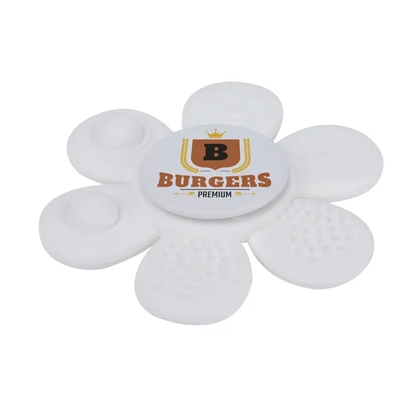 Fafa Flower-Shaped Tactile Fidget Spinner... from ASI 67866 Logomark/Valumark