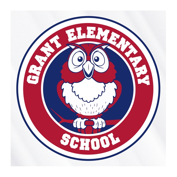 Clear vinyl ultra removable adhesive back square corner custom decal.... from ASI 56950 Gill Studios Inc / Gill-Line®