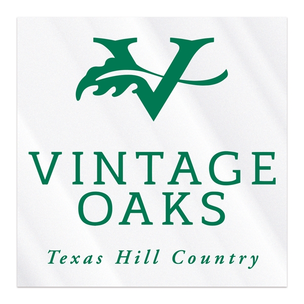 Clear vinyl permanent adhesive face square corner custom decal.... from ASI 56950 Gill Studios Inc / Gill-Line®