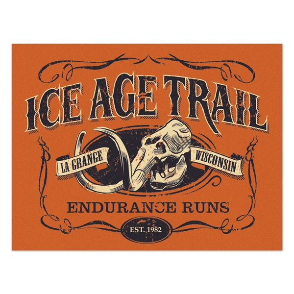 White matte vinyl permanent adhesive Sq. corner custom decal.... from ASI 56950 Gill Studios Inc / Gill-Line®