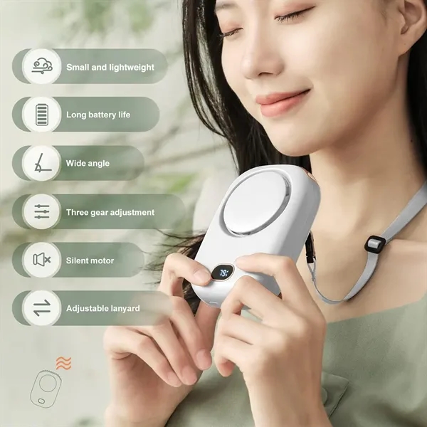 Stay cool and comfortable wherever you go with the hands-free rechargeable... from ASI 68190 Lungsal / Lungsal