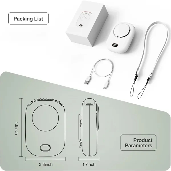 Stay cool and comfortable wherever you go with the hands-free rechargeable... from ASI 68190 Lungsal / Lungsal